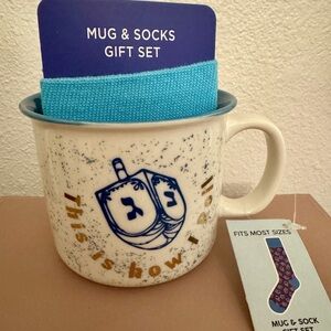 Hanukkah Mug and Socks Gift Set